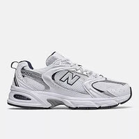 NB 530 - Bianco con Indigo Naturale / 36